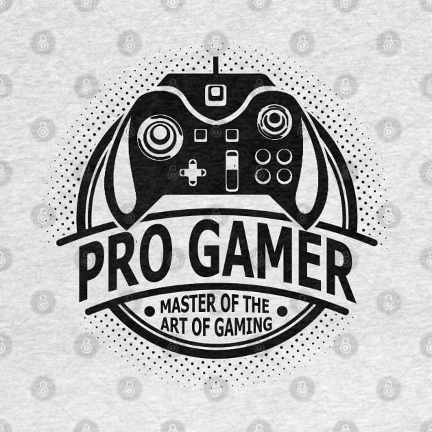 GAMING - PRO GAMER by Tshirt Samurai